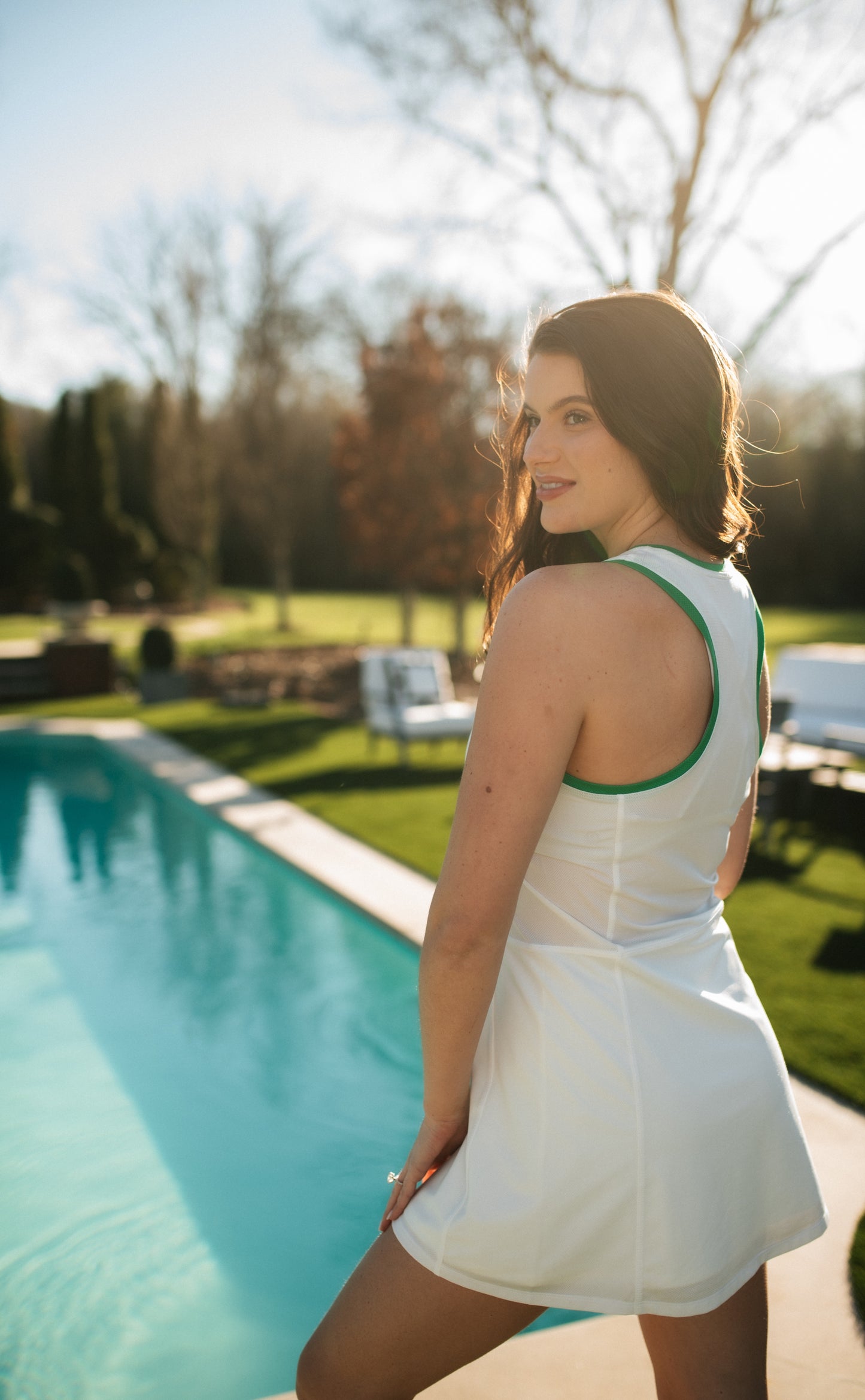 Athletic Dress - White