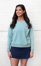 Classic Lightweight Sweatshirt - Sage